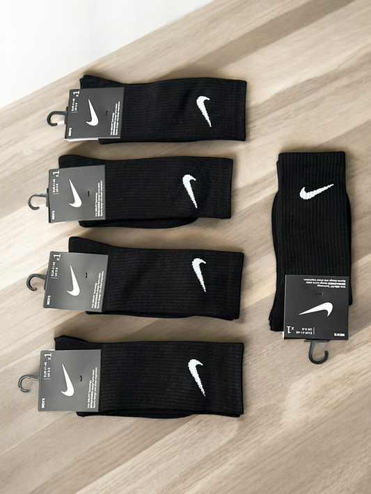 Nike High Ankle Black Socks